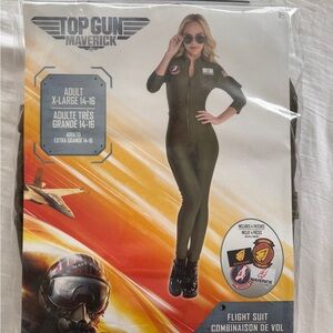 Women’s never worn xl Top Gun costume
